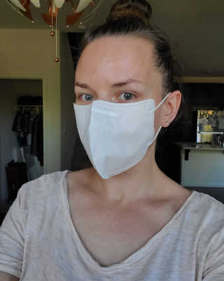 SOOMLAB Mask- Hyper Purifying Breathing Mask — 5점을 준 리뷰어가 2020년 9월 올린 사용 사진