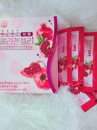 헬스업_쁘띠쁘띠석류콜라겐젤리_20g x 14포 — 5점을 준 리뷰어가 2020년 9월 올린 사용 사진