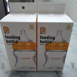 유비맘 신생아젖병 120ml 트리플팩_ 젖꼭지 포함 — 5점을 준 리뷰어가 2020년 6월 올린 사용 사진