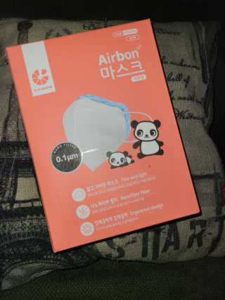 SOOMLAB Mask Kids - Airbon — 5점을 준 리뷰어가 2020년 8월 올린 사용 사진