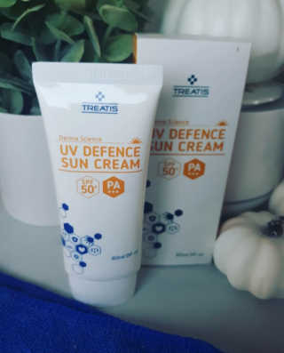 트리티스 US [TREATIS] UV Defence Sun Cream PA+++ / SPF50+ — 5점을 준 리뷰어가 2020년 11월 올린 사용 사진