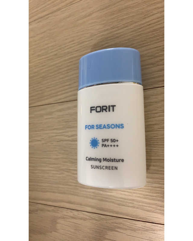 포잇 포시즌 카밍모이스처 선스크린50ml SPF50+ PA++++ 리뷰 사진