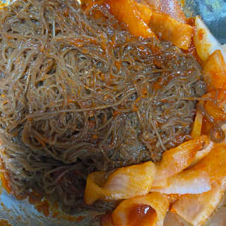 [해주냉면] 신천맛집 매운 비빔냉면 2인분 + 무절임 — 3점을 준 리뷰어가 2020년 5월 올린 사용 사진