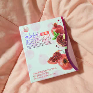 헬스업_쁘띠쁘띠석류콜라겐젤리_20g x 14포 — 4.5점을 준 리뷰어가 2020년 11월 올린 사용 사진