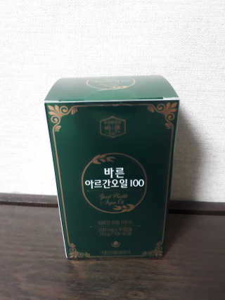 건강한약속 바른 바른 아르간오일100 — 4점을 준 리뷰어가 2020년 11월 올린 사용 사진