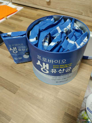 서울약사신협_프로바이오생유산균_2.5G x 100포 — 4점을 준 리뷰어가 2020년 10월 올린 사용 사진