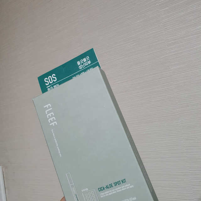 플리프 시카 알로에 스팟키트 리뷰 사진