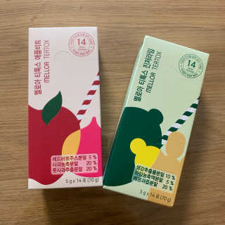 멜로아티톡스 애플비트, 진저라임 상큼하게 가벼워질 땐 멜로아티톡스 애플비트 진저라임 — 5점을 준 리뷰어가 2020년 5월 올린 사용 사진