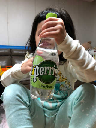 페리에 라임 500ml 투명페트 — 5점을 준 리뷰어가 2020년 11월 올린 사용 사진