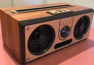 SEVIZ RETRO20W 레트로 블루투스 스피커 — 3점을 준 리뷰어가 2020년 6월 올린 사용 사진
