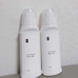 [생활공작소] 바르는 세제 220ml x 3입 — 4점을 준 리뷰어가 2020년 9월 올린 사용 사진