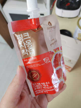 자연에온 핑크 자몽 착즙 100mL 10개입 2BOX — 5점을 준 리뷰어가 2020년 11월 올린 사용 사진