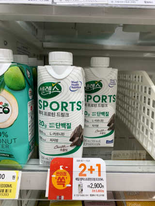 셀렉스스포츠 셀렉스 스포츠 드링크 초콜릿 _ 330ml x 12팩 — 5점을 준 리뷰어가 2020년 10월 올린 사용 사진