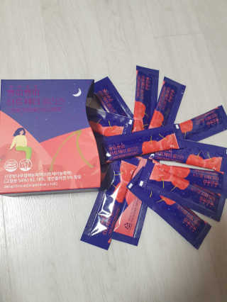 서울약사신협_쁘띠쁘띠타트체리콜라겐_20g x 14포 — 4.5점을 준 리뷰어가 2020년 12월 올린 사용 사진