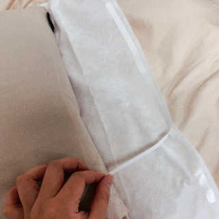 휴고링 매일 새 베개에서 주무세요 - 잘때한장 매일매일 15매입 — 5점을 준 리뷰어가 2020년 10월 올린 사용 사진