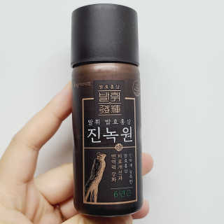 한국야쿠르트 발휘 발효홍삼 진녹綠원 — 5점을 준 리뷰어가 2020년 10월 올린 사용 사진