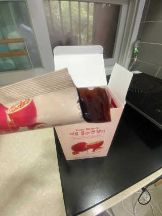 365더건강 에버뷰티 석류콜라겐 젤리 — 5점을 준 리뷰어가 2020년 7월 올린 사용 사진