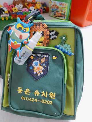 온가족 위생습관, 72스퀘어 손소독제 300ml+30mlx2 구성 — 3점을 준 리뷰어가 2020년 10월 올린 사용 사진