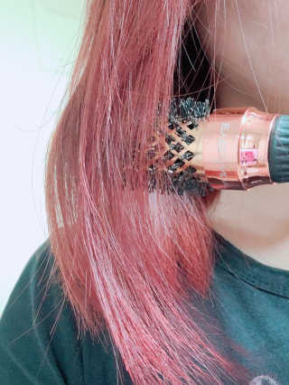 아이캔디 레인보우 뿌리볼륨 핫컬링 브러쉬 — 5점을 준 리뷰어가 2020년 10월 올린 사용 사진