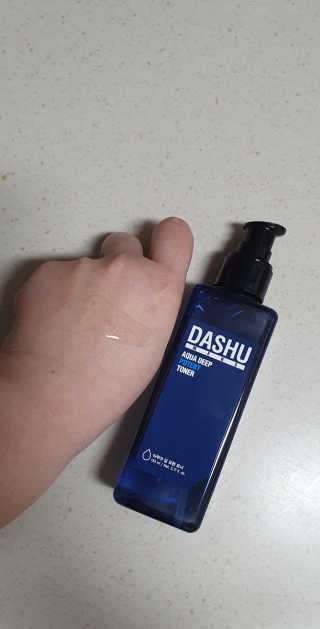 다슈코리아 다슈 맨즈 아쿠아 딥 포텐 토너 153ml — 5점을 준 리뷰어가 2020년 9월 올린 사용 사진