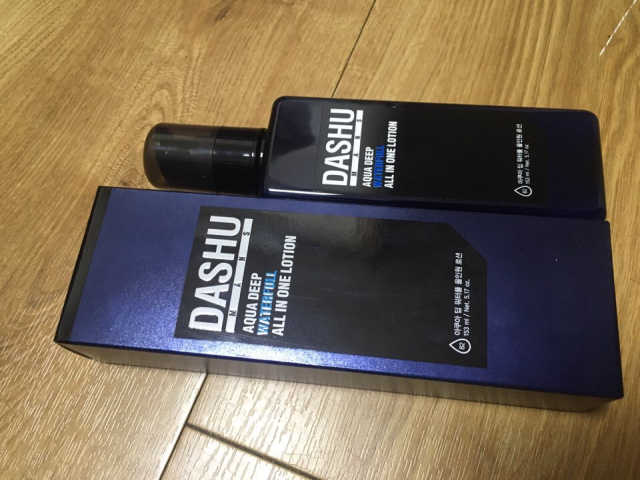 다슈 맨즈 아쿠아 딥 워터풀 올인원 로션 리뷰 사진