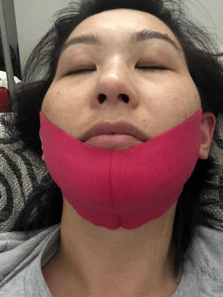아바 하르 퍼펙트 V 리프팅 프리미엄 마스크 — 3점을 준 리뷰어가 2020년 11월 올린 사용 사진