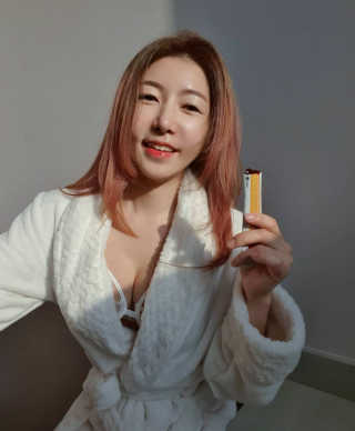 아이케어 ABC주스 이너뷰티 콜라겐 젤리 스틱 — 4점을 준 리뷰어가 2020년 12월 올린 사용 사진