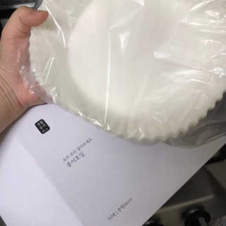 [생활공작소] 종이호일 원형/롤형/접시형/팬덮개 — 5점을 준 리뷰어가 2020년 8월 올린 사용 사진