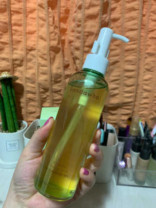 스킨큐어 산다화 순한 클렌징 동백 오일 200ml — 3점을 준 리뷰어가 2020년 4월 올린 사용 사진