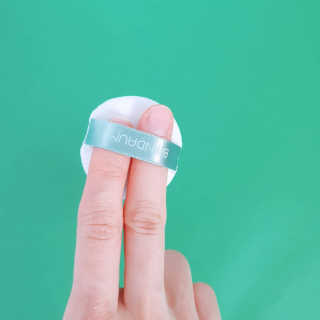 본다움 빠이빠이 세범 파우더 — 5점을 준 리뷰어가 2020년 8월 올린 사용 사진