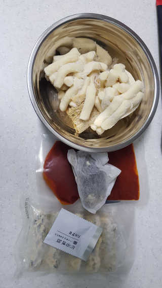 화곡미담 옛날 떡볶이 — 4점을 준 리뷰어가 2020년 4월 올린 사용 사진