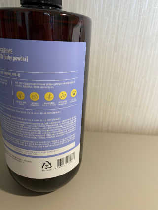 달리프 진저 베러 퍼퓸 탈모 완화 샴푸 1000ml 향 3종 — 5점을 준 리뷰어가 2020년 11월 올린 사용 사진