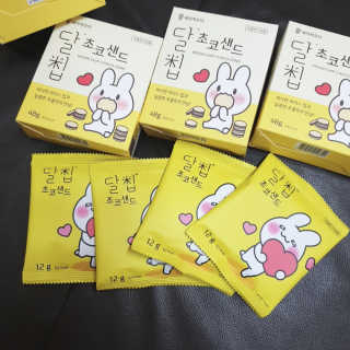 네이처오다 달칩 초코샌드 — 5점을 준 리뷰어가 2020년 6월 올린 사용 사진