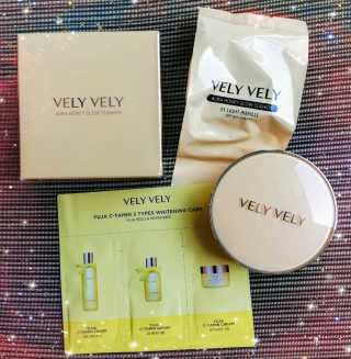 VELY VELY 아우라 허니 글로우 쿠션 — 4.5점을 준 리뷰어가 2020년 4월 올린 사용 사진