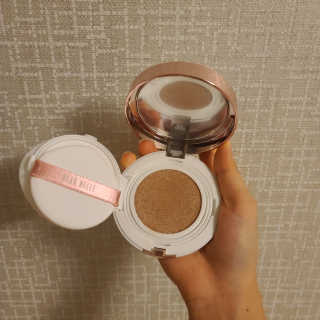 디어벨르 크림쿠션 DEAR BELLE CREAM COUSION — 4점을 준 리뷰어가 2020년 8월 올린 사용 사진