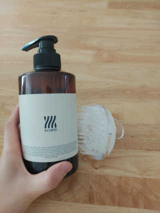 에이처드 유산균 탈모 샴푸 500ml — 5점을 준 리뷰어가 2020년 9월 올린 사용 사진