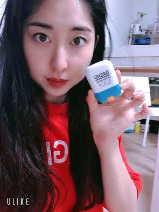다슈코리아 다슈 솔루션 시카 쉴드 선스틱 — 5점을 준 리뷰어가 2020년 9월 올린 사용 사진
