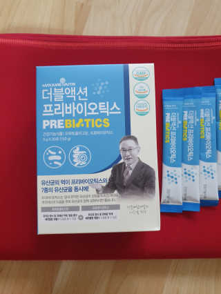 메이준뉴트리 이승남 원장의 더블액션 프리바이오틱스 — 5점을 준 리뷰어가 2020년 7월 올린 사용 사진
