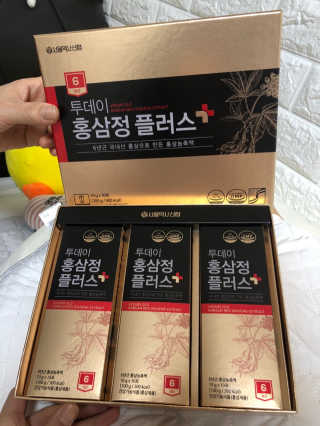 서울약사신협_투데이홍삼정플러스스틱_10g x 30포 — 5점을 준 리뷰어가 2020년 11월 올린 사용 사진