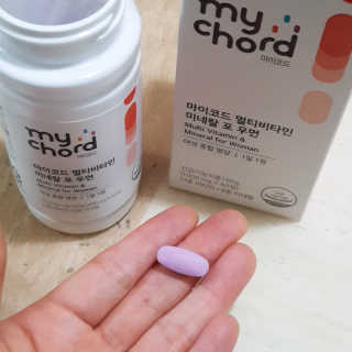 JW중외제약 마이코드 멀티비타민미네랄 포 우먼 — 5점을 준 리뷰어가 2020년 7월 올린 사용 사진