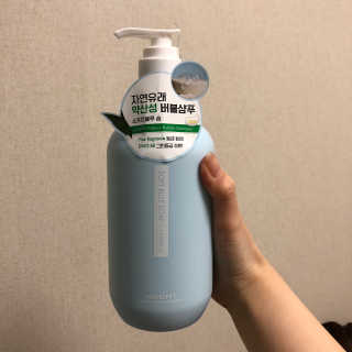 멈칫 향기좋은 약산성 샴푸, 단백질 퀵트리트먼트 택1 — 4.5점을 준 리뷰어가 2020년 5월 올린 사용 사진