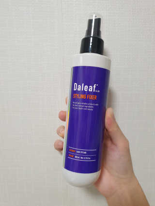 달리프 글램 스타일링 픽서 200ml — 5점을 준 리뷰어가 2020년 9월 올린 사용 사진