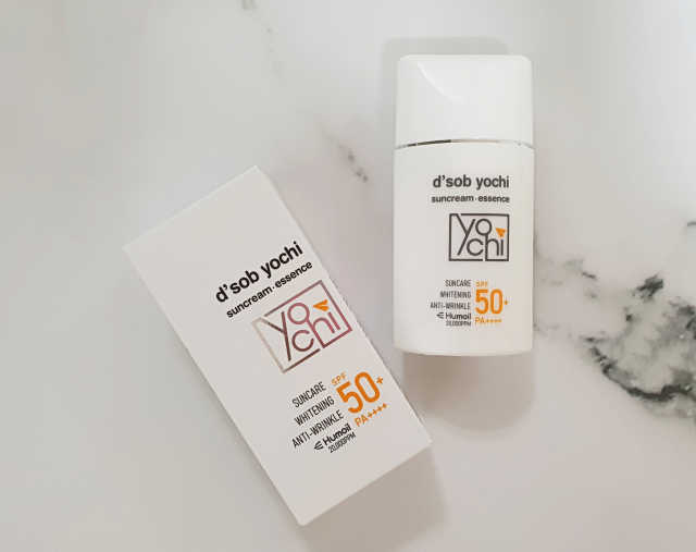 요치선크림 에센스 리뷰 사진