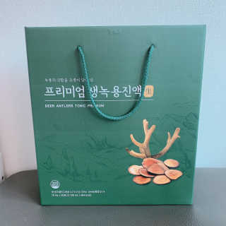 서울약사신협 약사신협_생녹용 진액_70ml x 30포 — 5점을 준 리뷰어가 2020년 9월 올린 사용 사진