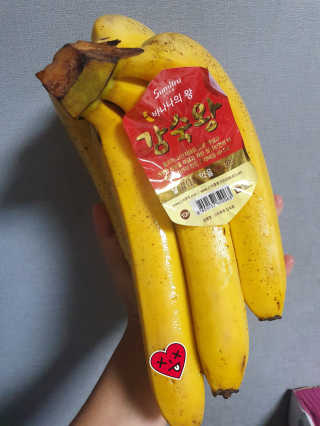 [스미후루] 감숙왕 바나나 2팩 2.6kg 이벤트 — 5점을 준 리뷰어가 2020년 11월 올린 사용 사진