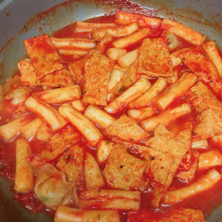 화곡미담 옛날 떡볶이 — 4.5점을 준 리뷰어가 2020년 4월 올린 사용 사진