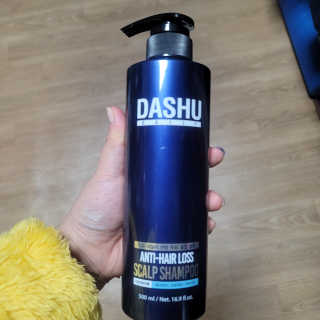 다슈코리아 다슈 데일리 단백질 한방 두피 골드 샴푸 500ml — 4.5점을 준 리뷰어가 2020년 12월 올린 사용 사진