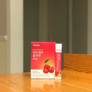 뉴틴 타트체리 콜라겐 스틱 20g X 30포 — 3.5점을 준 리뷰어가 2020년 8월 올린 사용 사진