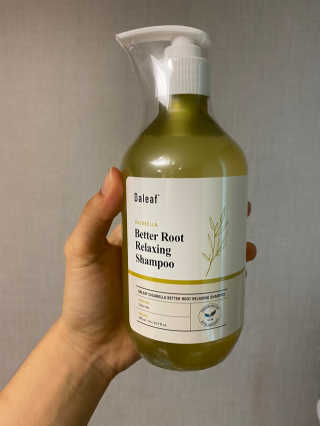 달리프 클로렐라 베러 루트 릴렉싱 샴푸 500ml — 5점을 준 리뷰어가 2020년 11월 올린 사용 사진