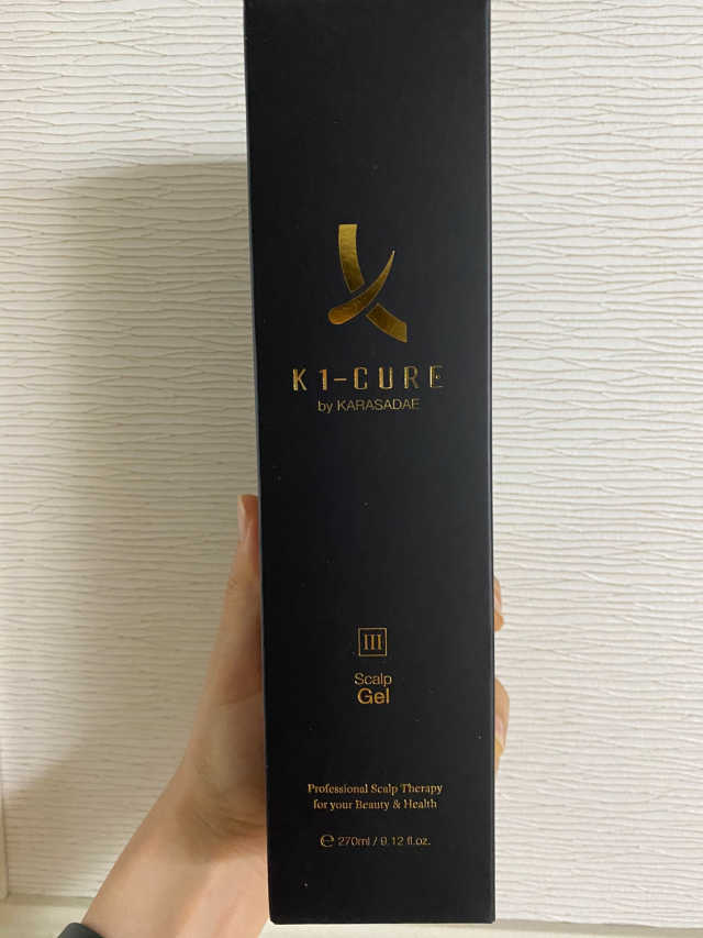 [두피헤어 트리트먼트] 케이원큐어 스켈프 젤 270ml 리뷰 사진